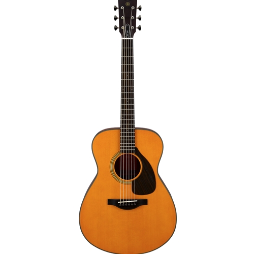 Yamaha FS5 Red Label Small Body Acoustic Guitar, Vintage Natural w/Hardshell Case