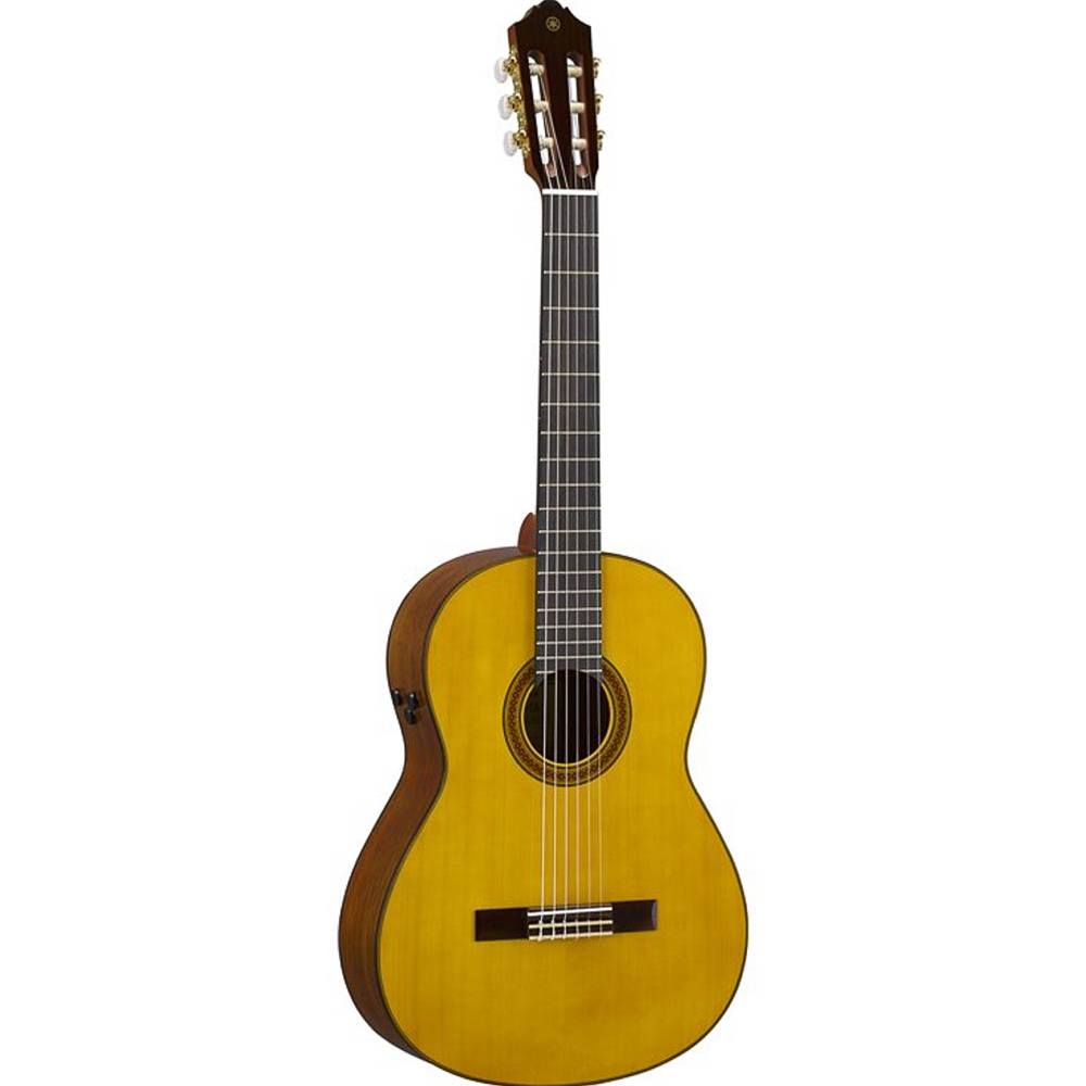 Yamaha CG-TA Transacoustic Classical Acoustic Electric Guitar w/Bag, Natural