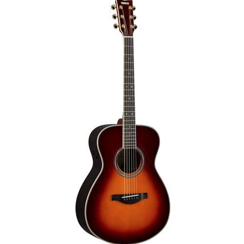 Yamaha LS-TABS Transacoustic Acoustic Electric Small Body Guitar, Brown Sunburst w/Hard Bag