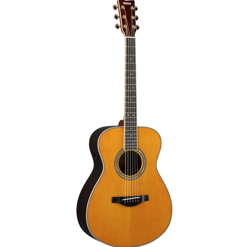 Yamaha LS-TAVT Transacoustic Acoustic Electric Small Body Guitar, Vintage Tint w/Hard Bag