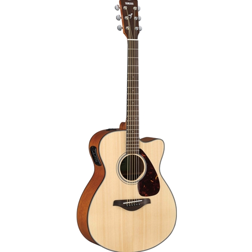 Yamaha FSX800C Small Body Acoustic Electric Guitar, Natural