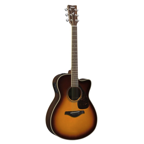Yamaha FSX830CBS Small Body Acoustic Electric Guitar Brown Sunburst- SAVE $80 to 4/30/24!