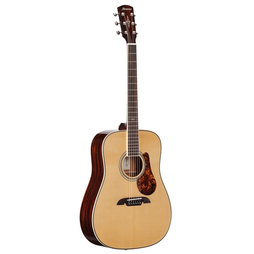 Alvarez MD60EBG Masterworks Bluegrass Dreadnought Acoustic Electric Guitar w/Case, Natural - SAVE $50!