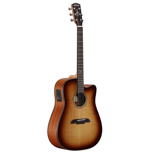 Alvarez AD60CE SHADOWBURST Artist Dreadnought Acoustic Electric Guitar w/Cutaway, Shadowburst