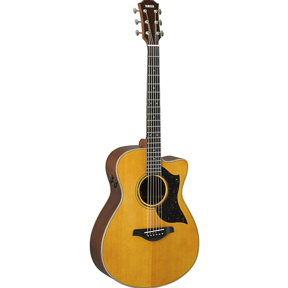 Yamaha AC5RVN Acoustic Electric Small Body Guitar, Vintage Natural  w/Hardshell Case