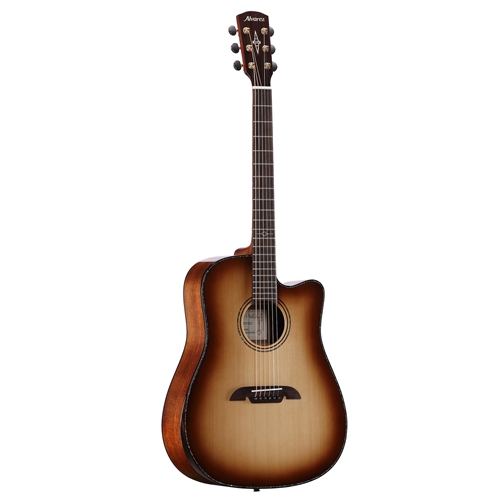 Alvarez MDA70WCEARSHB Masterworks Dreadnought All Solid Acoustic Electric Guitar w/ FlexiCase, Shadowburst - SAVE $100!