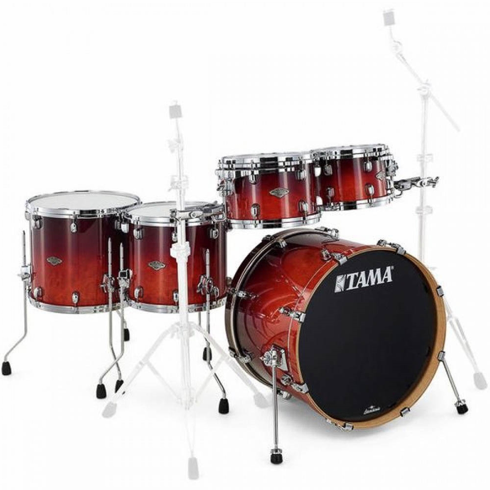 TAMA MBS52RZSDCF Starclassic Performer Premium 5-piece Shell Pack - Dark Cherry Fade