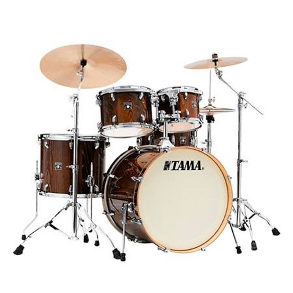 TAMA CL52KSPGJP Superstar Classic CL52KS 5-piece Shell Pack with Snare Drum - Gloss Java Lacebark Pine