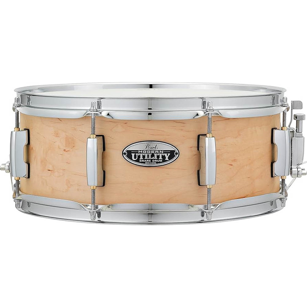 Pearl MUS1455M224 Modern Utility 6-Ply Snare Drum 14 x 5.5 inch - Satin Natural