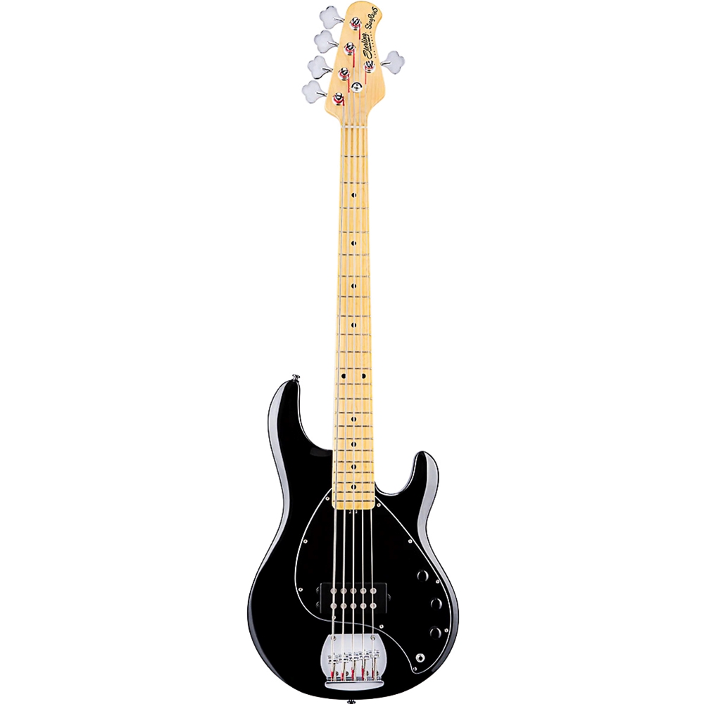 Sterling By Music Man RAY5-BK-M1 StingRay5 Black Electric Bass