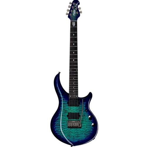 Sterling By Music Man MAJ200XQM-CPD JP Majesty Cerulean Paradise Electric Guitar w/Gig Bag