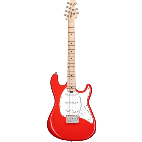 Sterling By Music Man CT30SSS-FRD-M1 Cutlass SSS Fiesta Red Electric Guitar