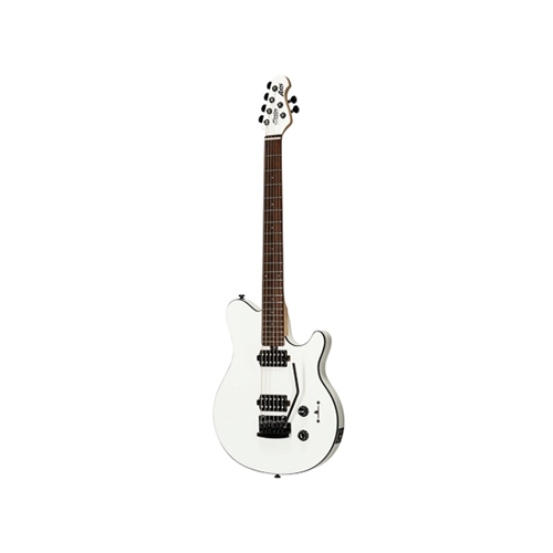 Sterling By Music Man AX3S-WH-R1 Axis White with Black Body Binding Electric Guitar