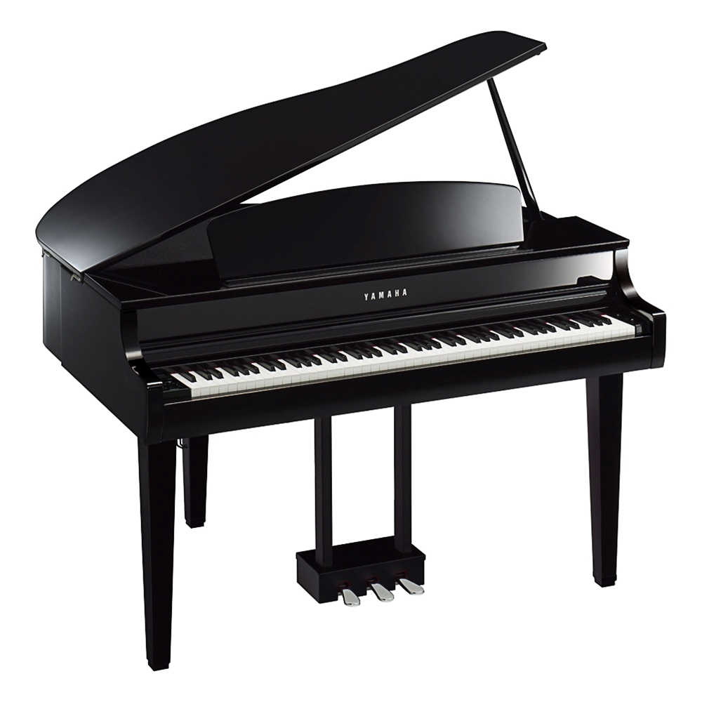 Yamaha CLP765GP Clavinova Digital Grand Piano with Bench, Polished Ebony