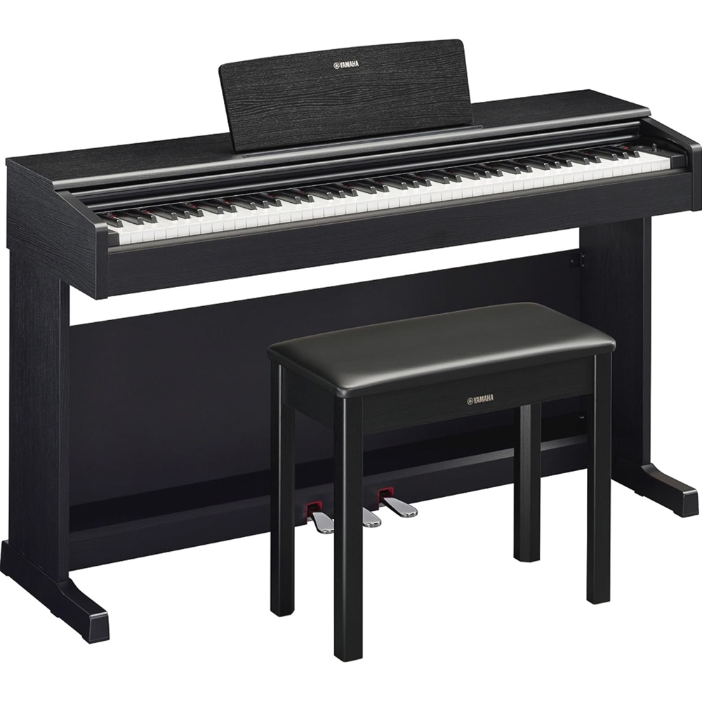Yamaha YDP145B Arius Traditional Console Digital Piano with Bench, Black Walnut