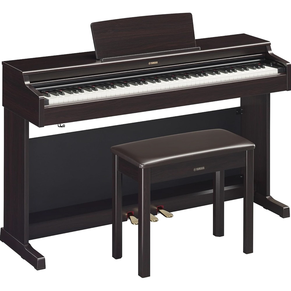 Yamaha YDP165R Arius Traditional Console Digital Piano with Bench, Dark Rosewood