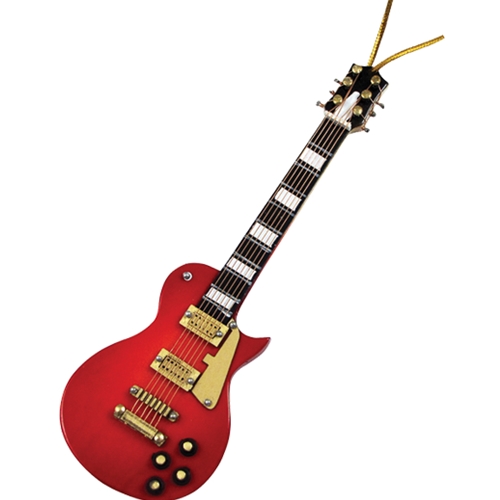 AM Gifts  39150 Red LP Electric Guitar Ornament