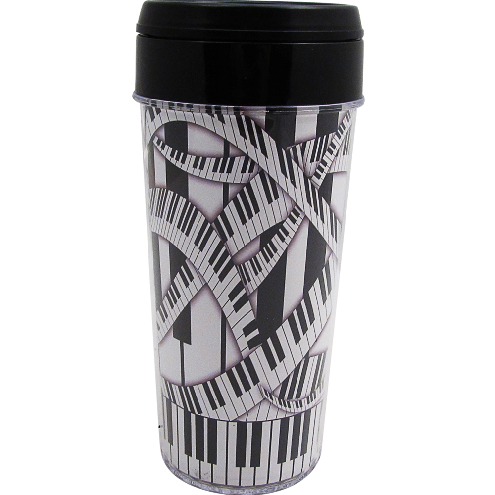 AM Gifts  69761 16 Oz Keyboard Travel Tumbler