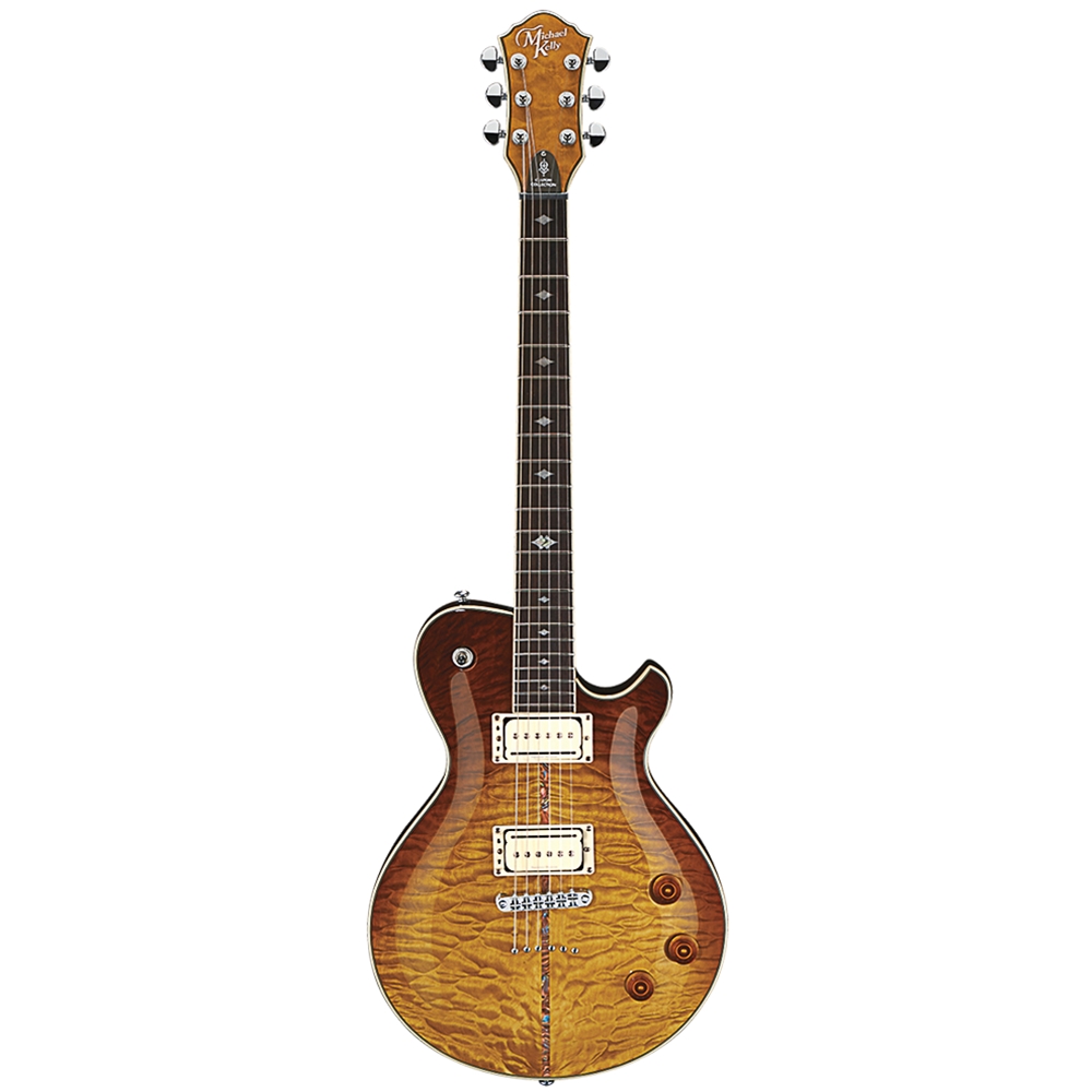 Michael Kelly MKPIMSCPSA Mod Shop Patriot Instinct Duncan Electric Guitar, Scorched