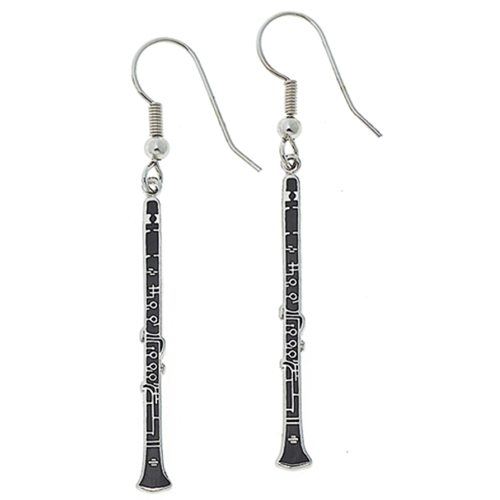 AM Gifts  E64 Clarinet Earrings