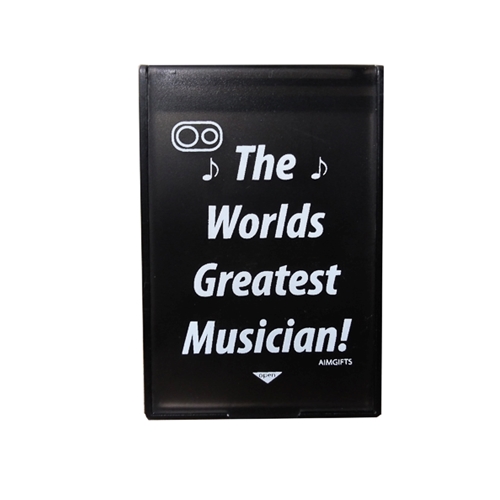 AM Gifts  MUMR1 World's Greatest Musician Compact Mirror