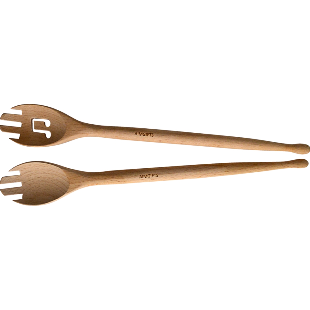 AM Gifts  MUHG13 Drum Stick Salad Tossing Spork Set