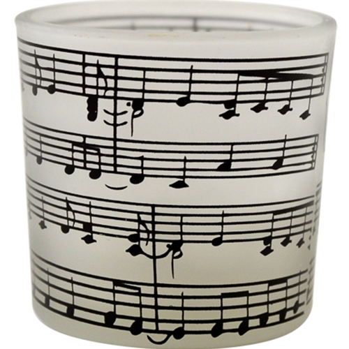 AM Gifts  19810 Sheet Music Tea Light