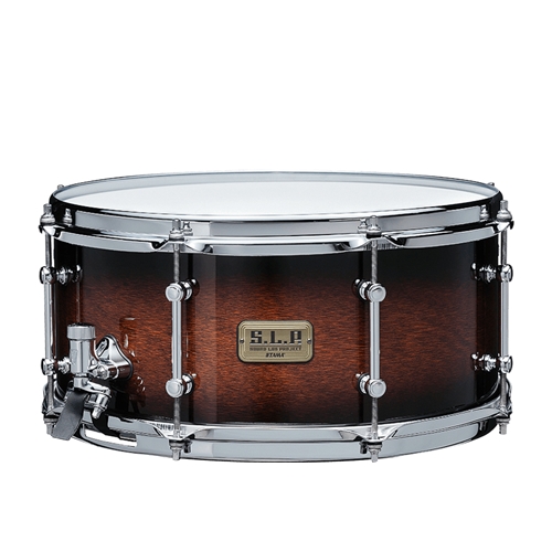 TAMA LKP1465KPB S.L.P. Dynamic Kapur Snare Drum 6.5 x 14 inch - Black Kapur Burst - SAVE $30!