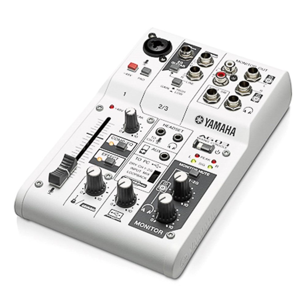 Yamaha AG03 3-Channel, mixer/USB interface for iOS/MAC/PC - CLEARANCE - SAVE $27!
