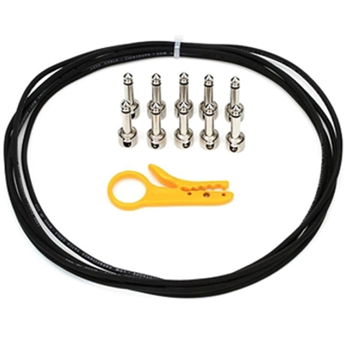 Rapco-Horizon LCTRKTB 10 Foot Tightrope Solder-free  Guitar/ Instrument Cable Kit