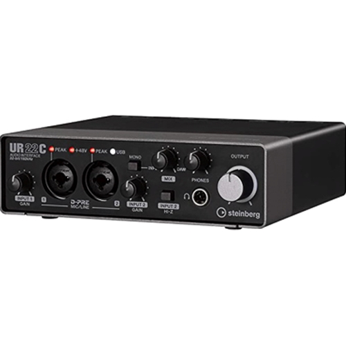 Steinberg  UR22C 2 Input, 2 Output Audio Interface USB 3.0 Type C