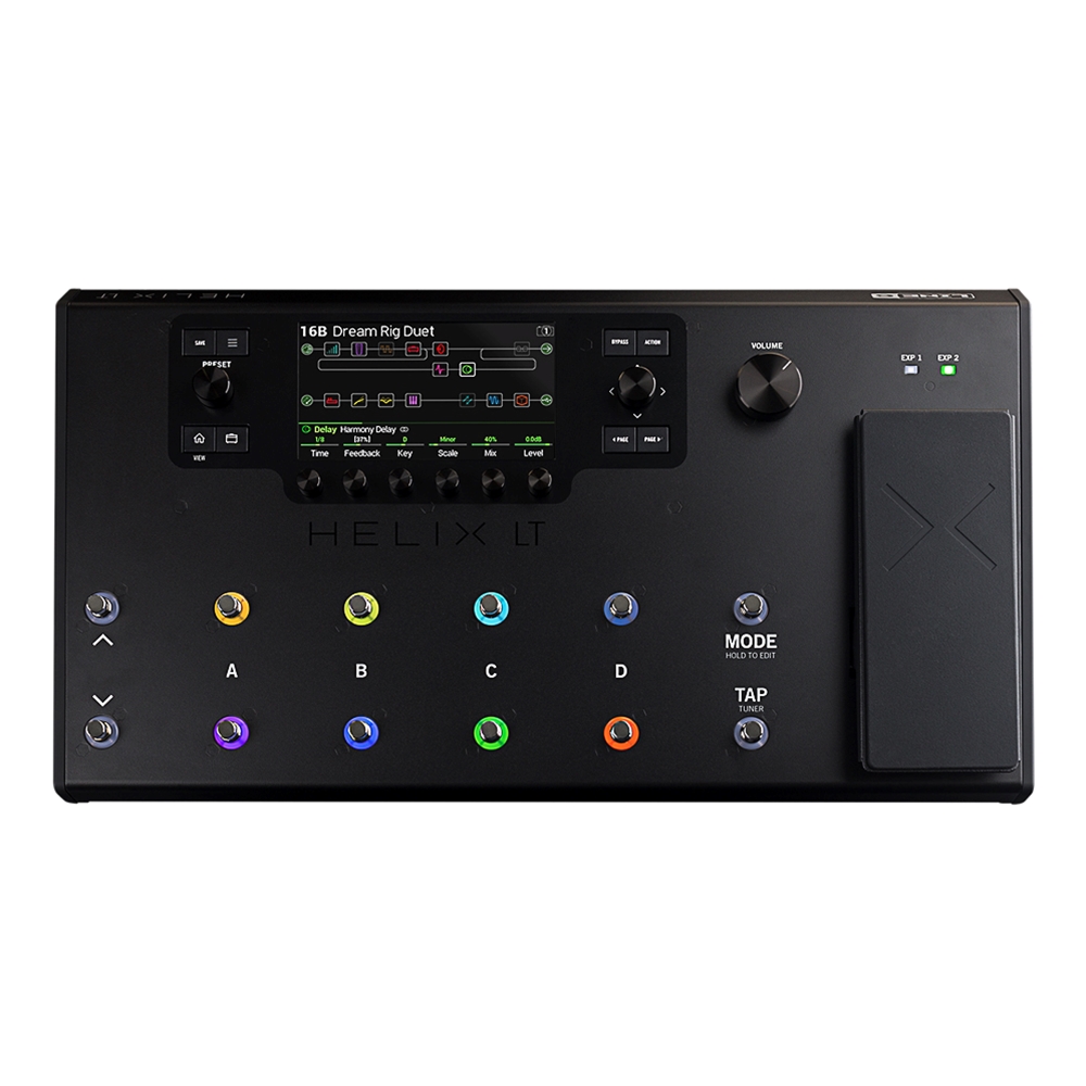 Line 6 HELIX LT Guitar Multi Effects Processor - $200 PRICE DROP and FREE BACKPACK BAG($170 VALUE)!