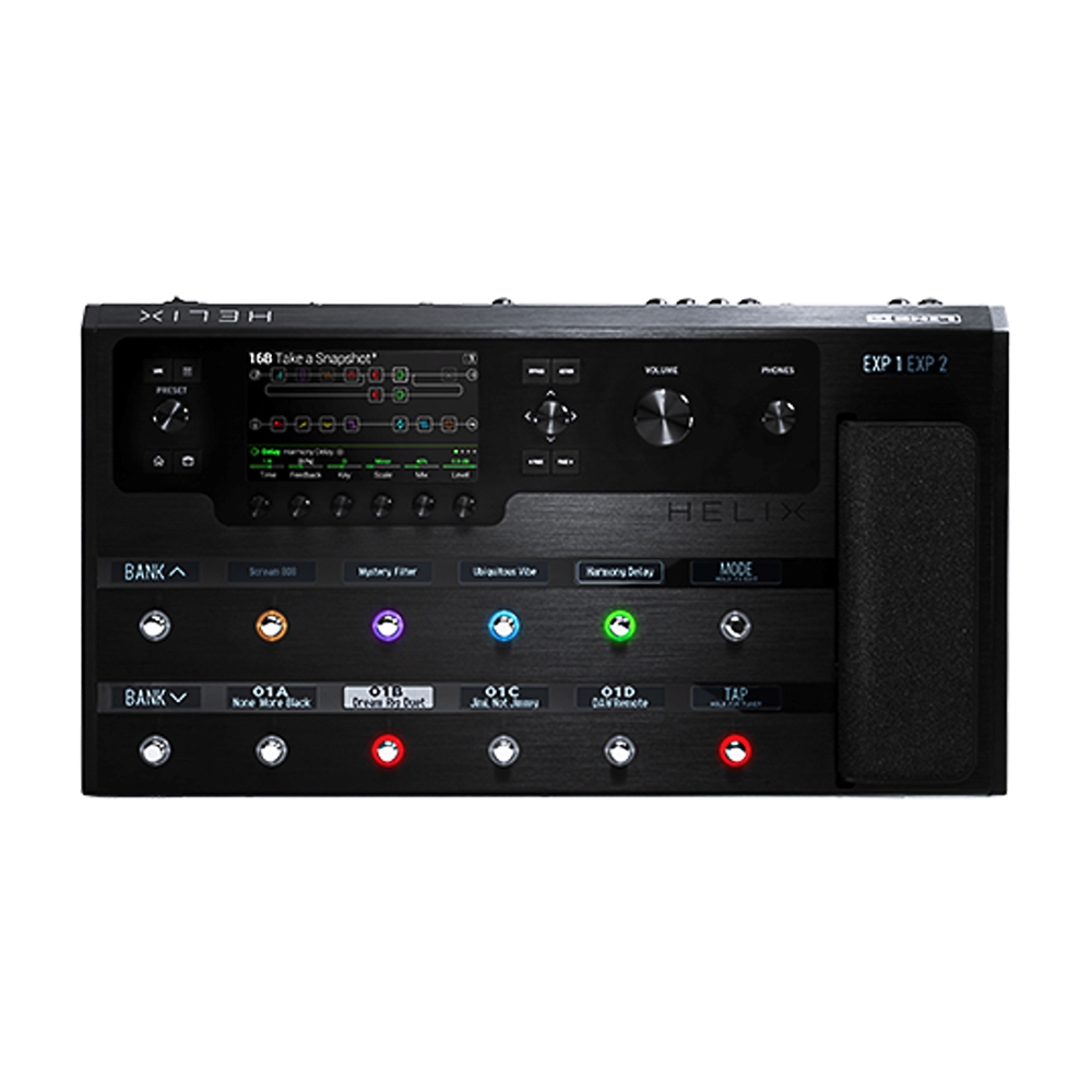 Line 6 HELIX Tour-Grade Guitar Multi Effects Processor - $200 PRICE DROP