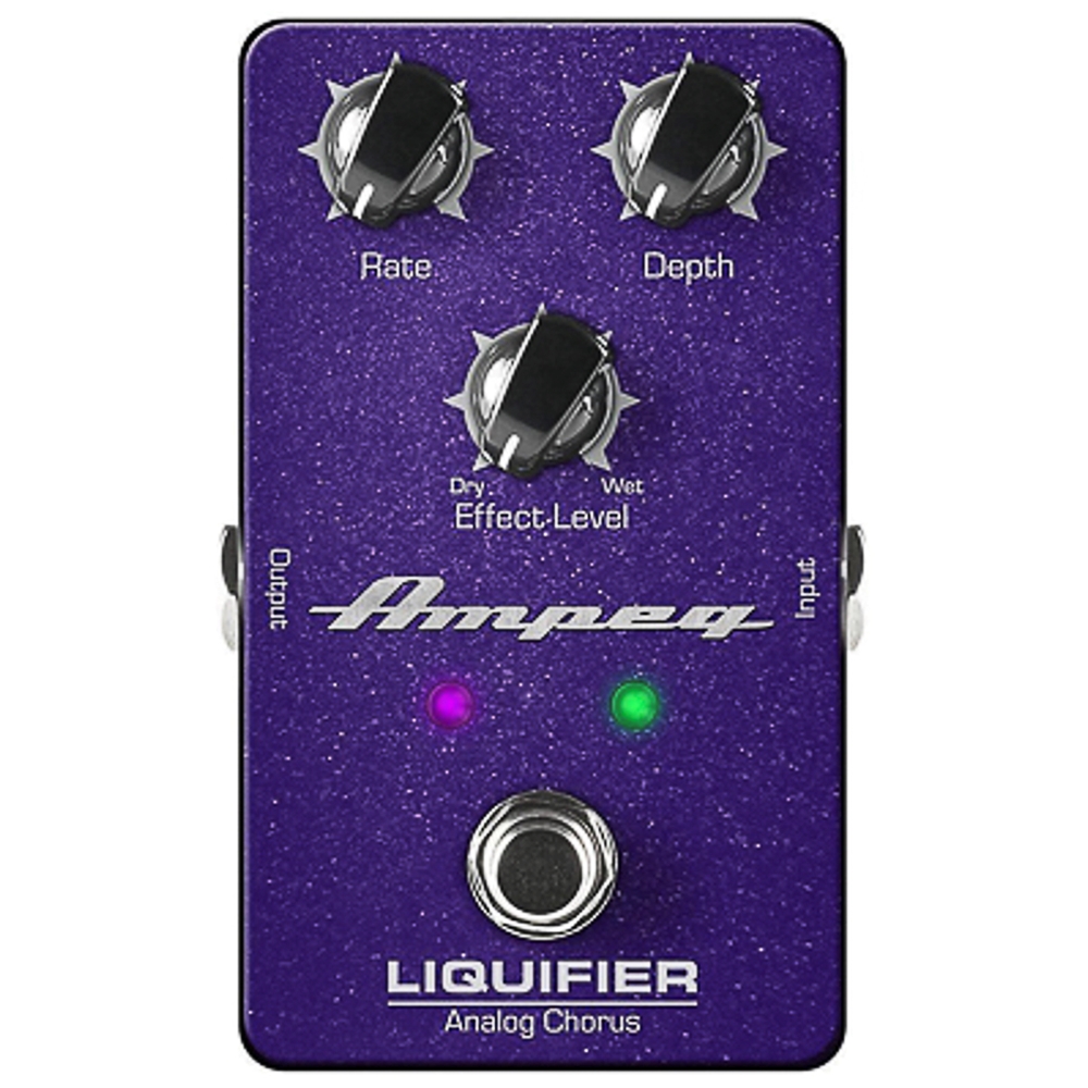 Ampeg LIQUIFIER Bass Analog Chorus Effects Pedal