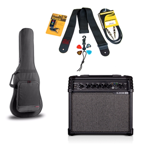 NW Music SPIDER20PKGDLX Deluxe Spider 20 Electric Guitar Amplifier Package