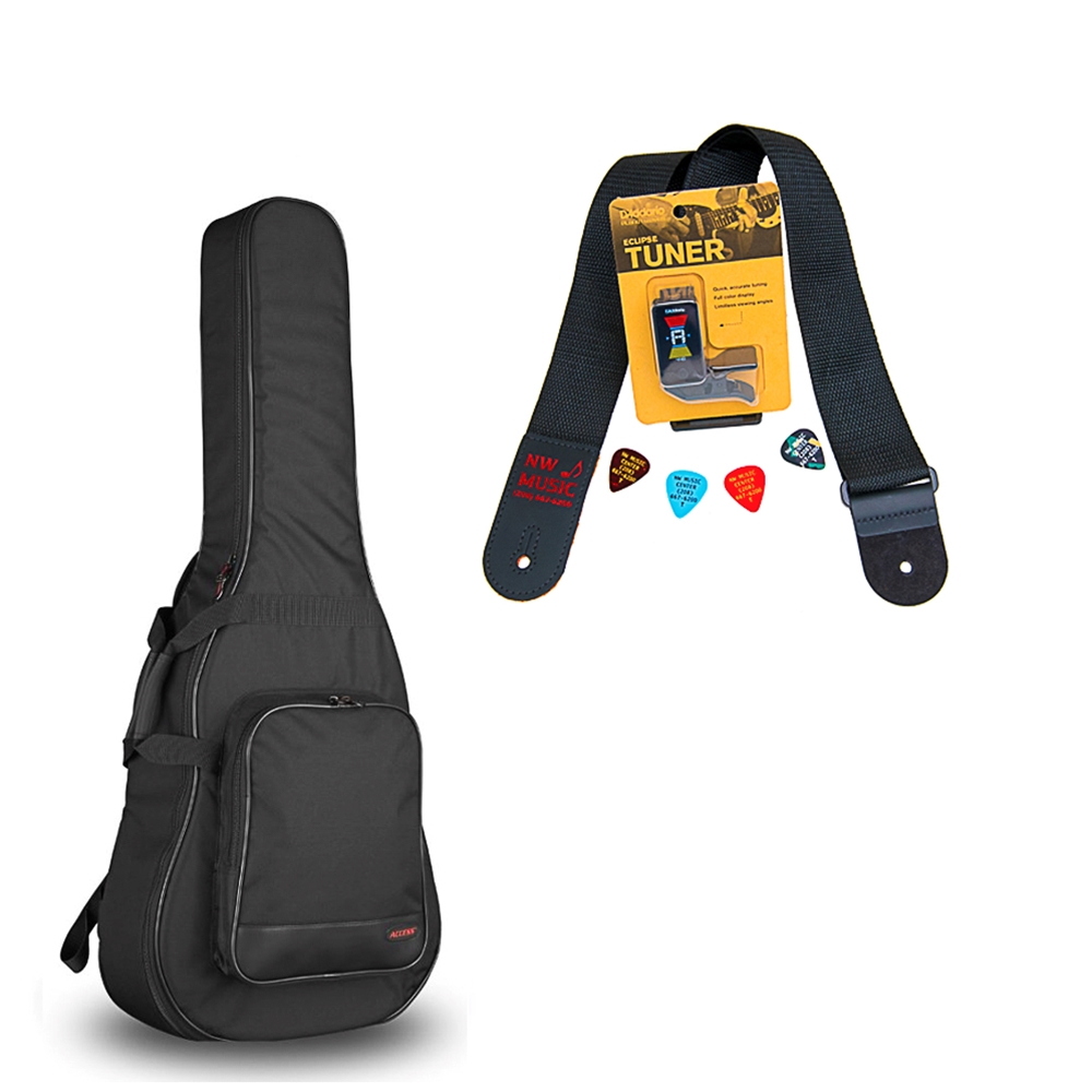 NW Music SMALLPKGDLX Small Body Acoustic Guitar Add-On Package Deluxe