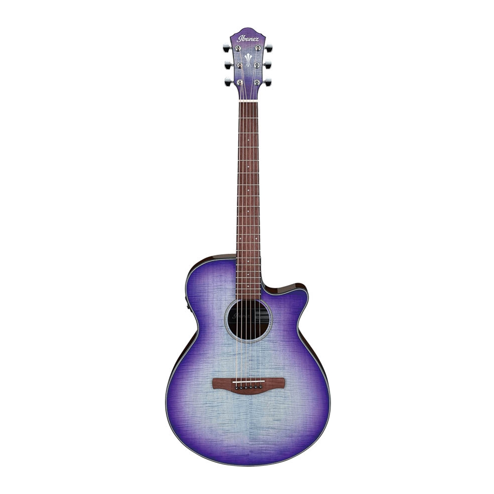 Ibanez AEG70PIH Acoustic Electric Guitar, Purple Iris Burst