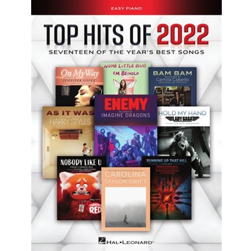 Top Hits of 2022 Easy Piano