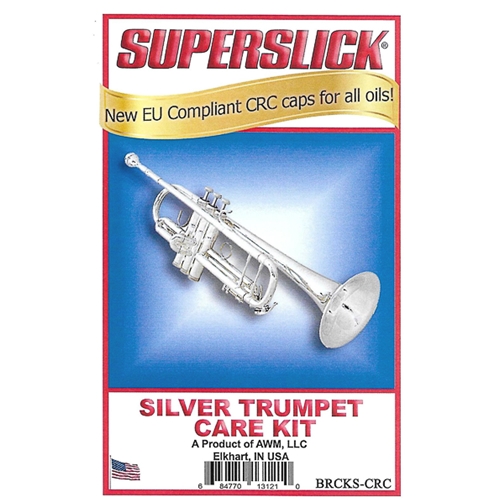 Superslick SSBRCKS Silver Trumpet Care Kit
