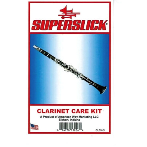 Superslick SSCLCKP Composite Clarinet Care Kit