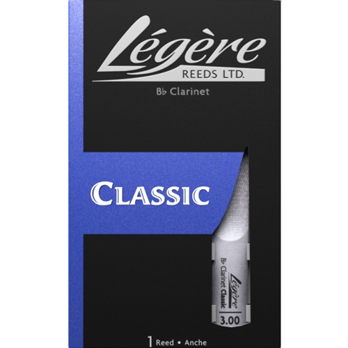 Legere LECL3 Clarinet 3 Classic Series Synthetic Reed