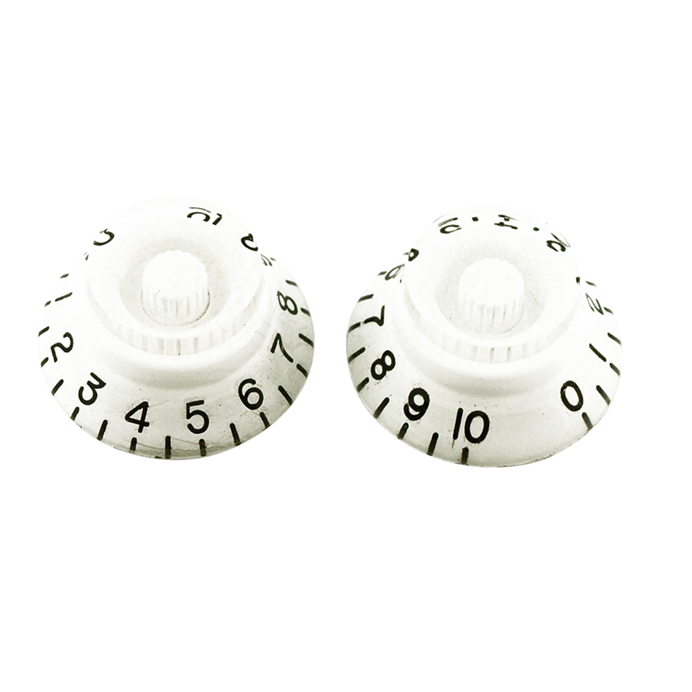 WD Music  MBKSW Replacement Bell Knob Set, White