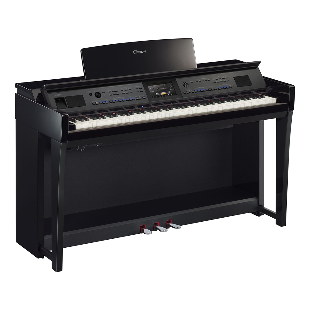 Yamaha CVP905B Clavinova Upgrade Digital Ensemble Piano with Bench, Matte Black