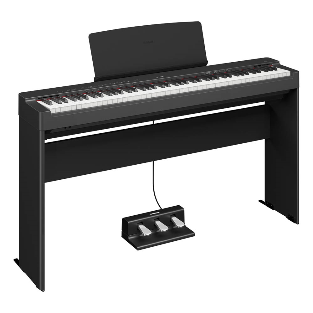 NW Music P225+3PEDAL 88-Note Digital Piano w/ Stand, 3-Pedal Unit and Bench - $50 MARKDOWN!
