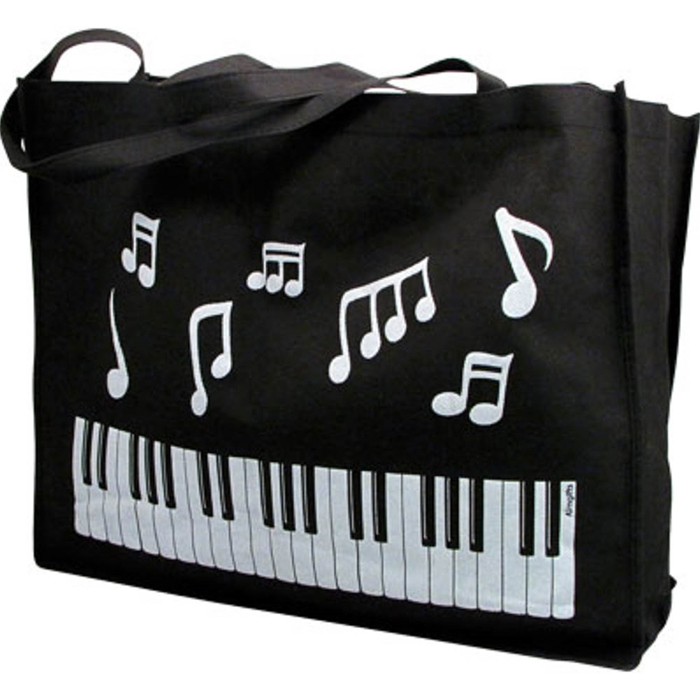 AM Gifts  4932 Reusable Keyboard Notes Tote Bag