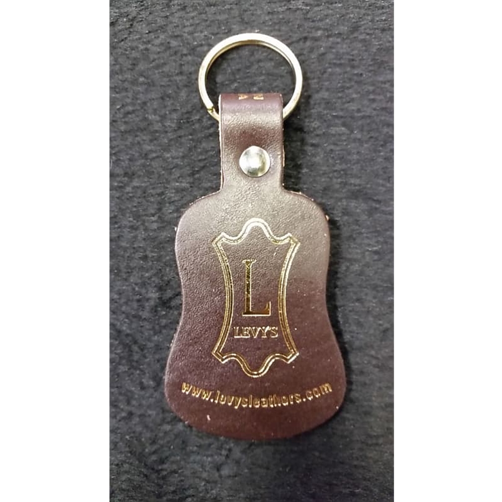 Levy's Leathers A11H Guitar Shaped Keychain