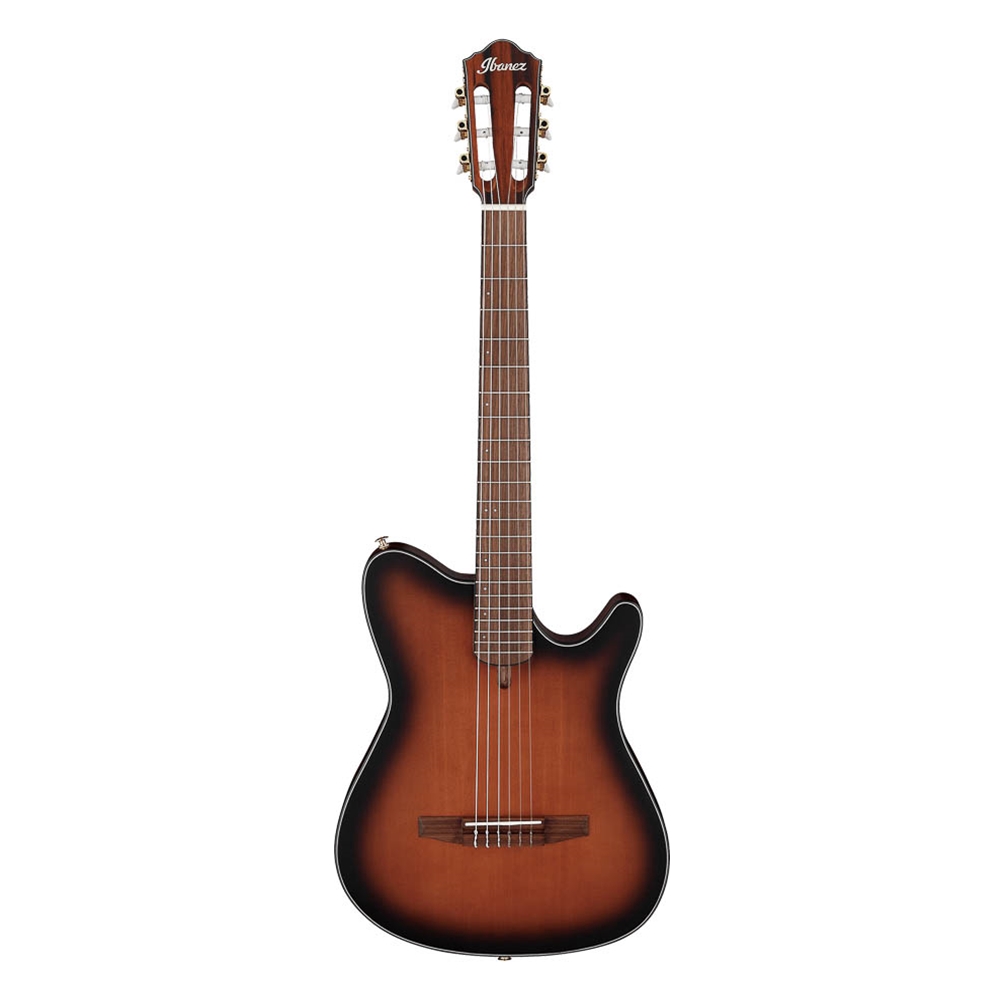 Ibanez FRH10NBSF Acoustic-Electric Guitar, Brown Sunburst Flat