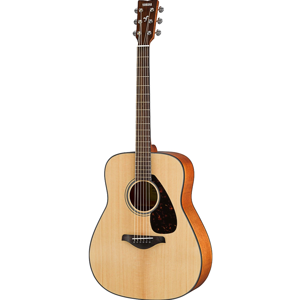 Yamaha FG800J Solid Top Dreadnought Guitar, Natural