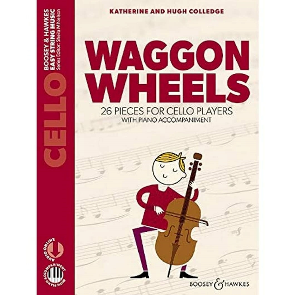 Waggon Wheels 26 Pieces For Cello Players with Audio CD