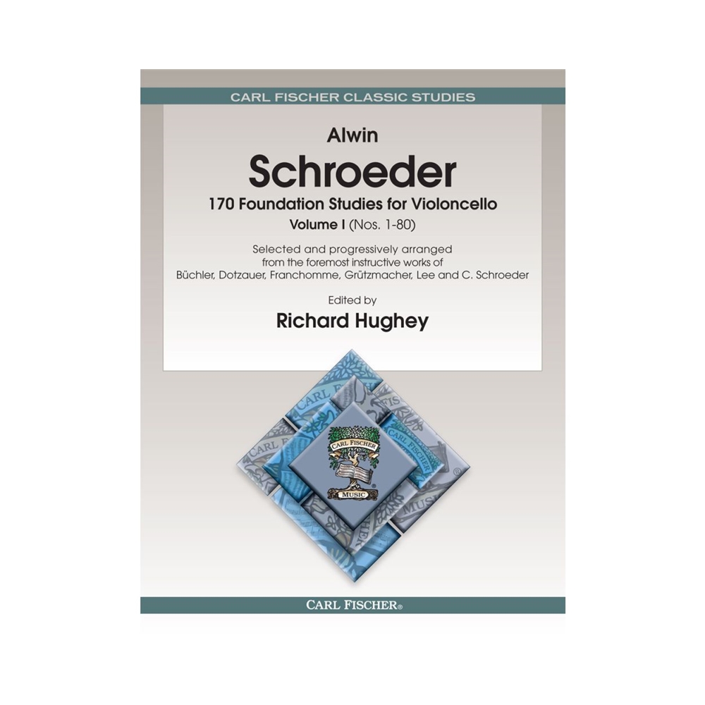 Alwin Schroeder 170 Foundation Studies for Violoncello Volume 1 Cello